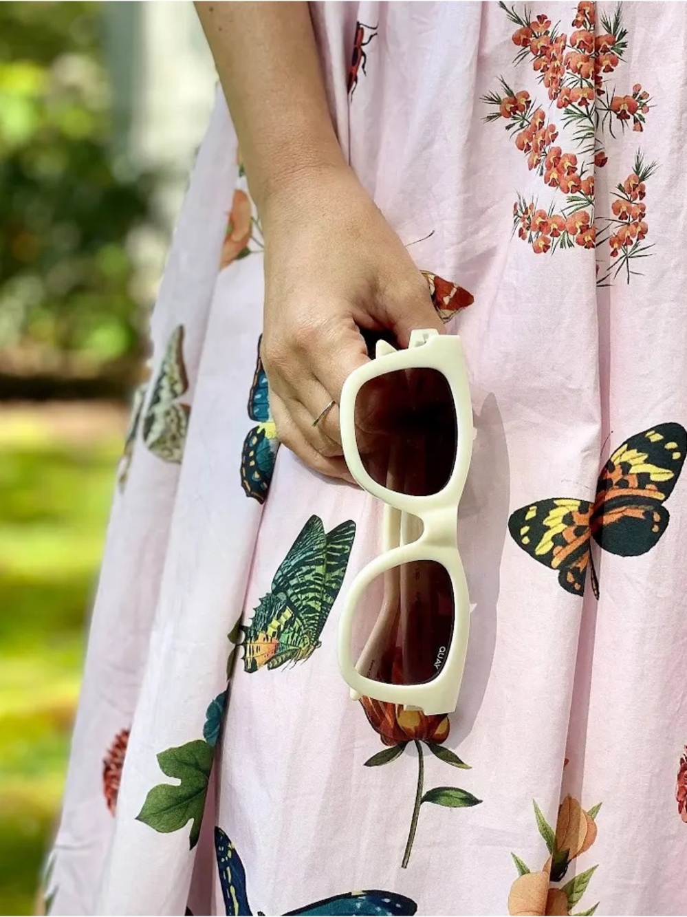 Quay Bone White After Hours Sunglasses
